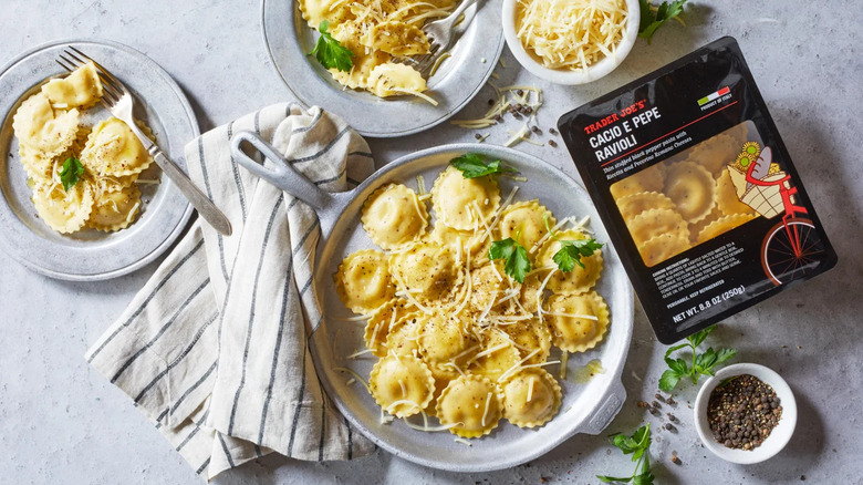 Trader Joe's Cacio e Pepe Ravioli