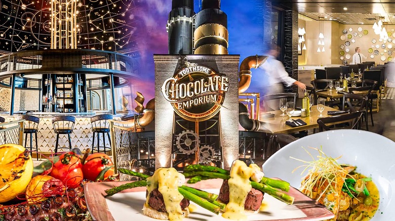 Selection of Universal restaurants and dishes