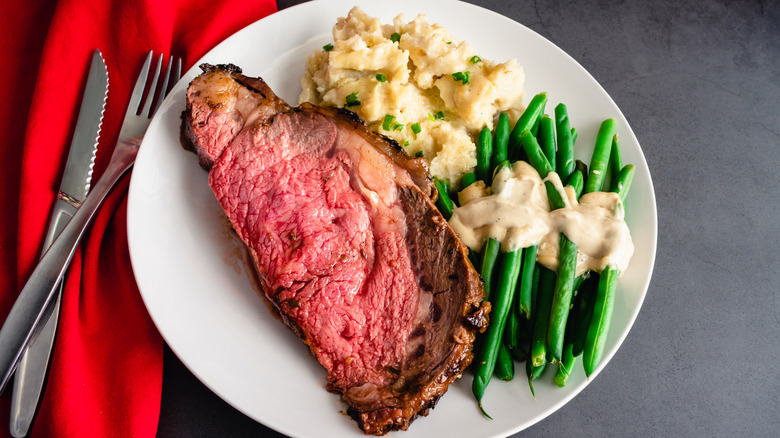 Piece of prime rib