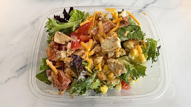 Chicken salad in a container