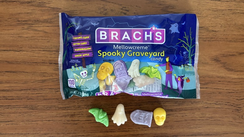 Brach's Mellowcreme Spooky Graveyard candy featuring new flavors for 2026