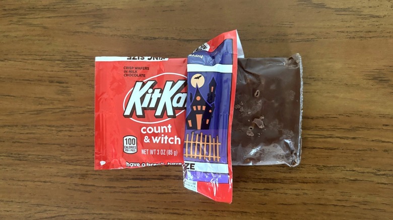 Unwrapped Kit Kat's Count & Witch candy bar
