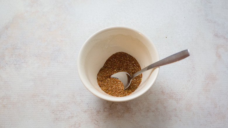 ground spices in small bowl