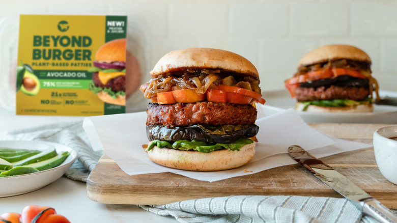 Beyond Meat burgers