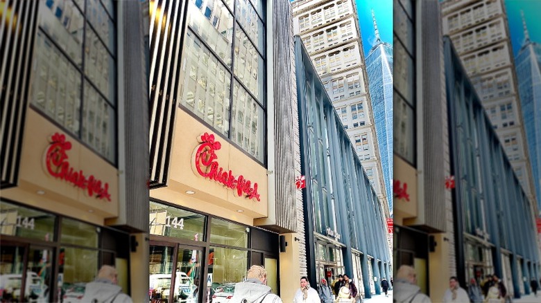 World's largest Chick-fl-A in NYC