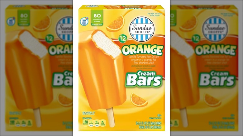 Box of Sundae Shoppe Orange Cream Bars