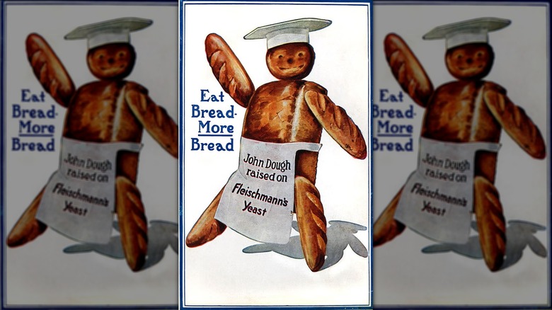 Fleischmann's Yeast bread man advertisement