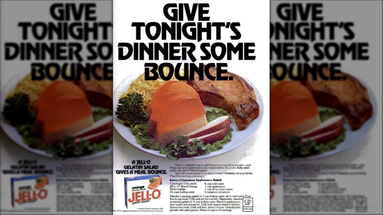 Jell-O dinner advertisement