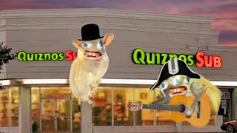 Quiznos subs spongemonkey commercial