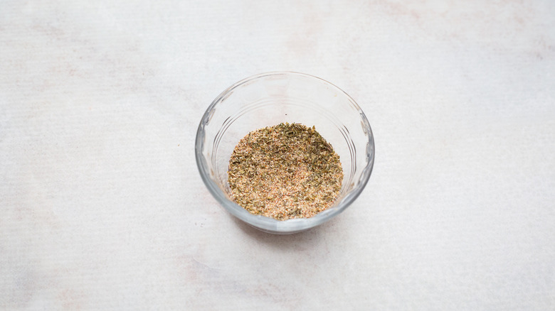 blackening seasoning in small dish