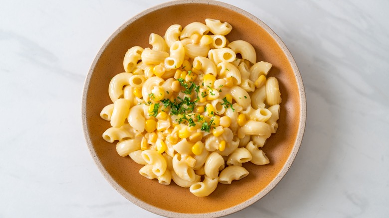 pasta with corn