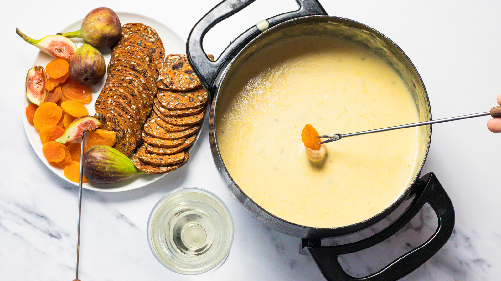 Bleu Cheese And Honey Fondue Recipe