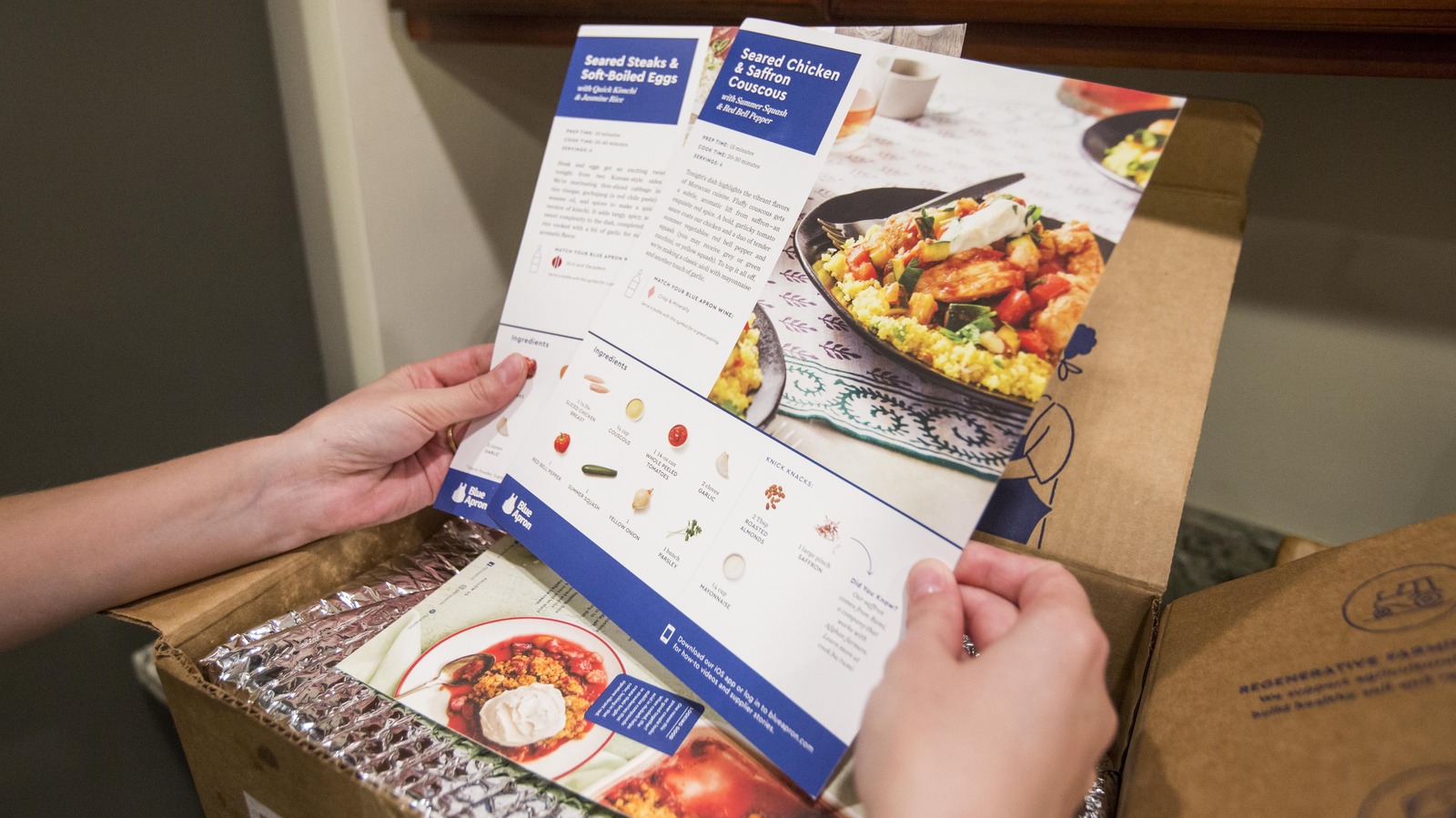 Blue Apron Is Officially On Amazon. Here's What You Need To Know