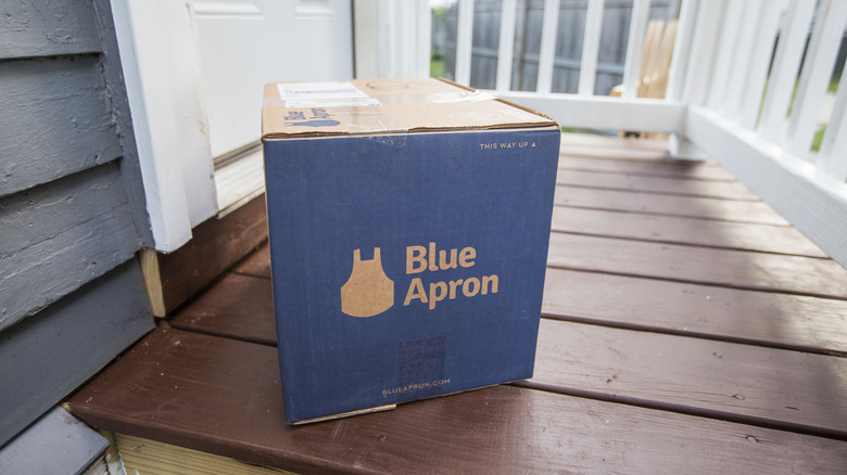 Blue Apron box