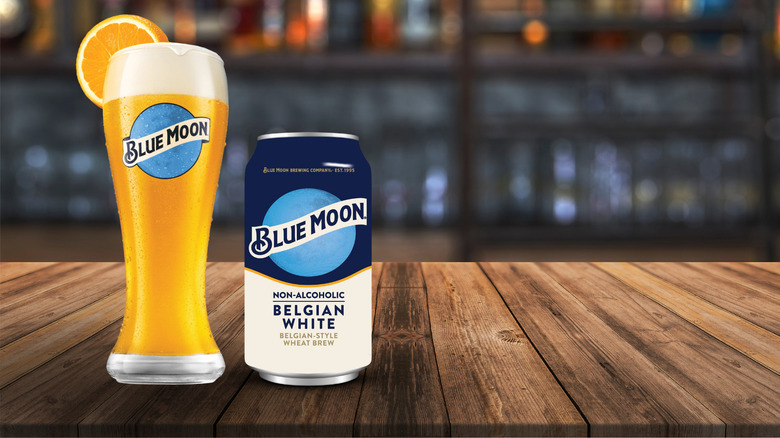 Blue Moon non-alcoholic beers