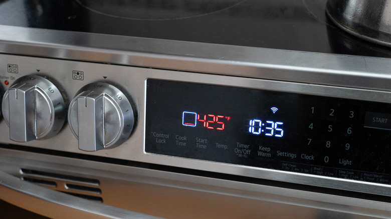 Oven set to 425 F.