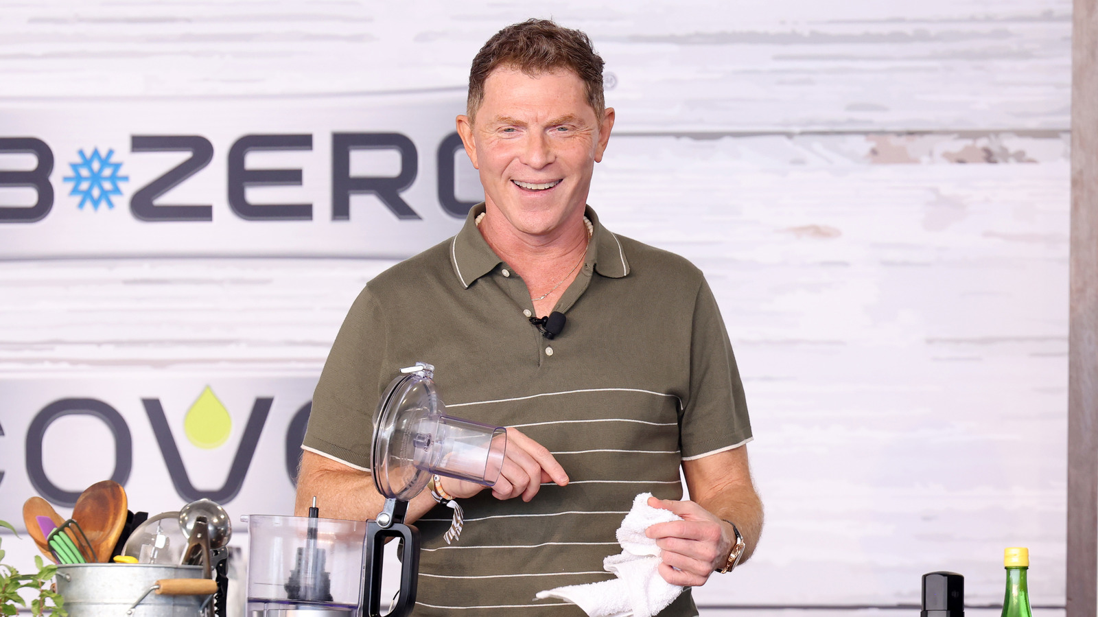 Bobby Flay Likes This Underrated Sauce, And You Should Use It In Your Next Bowl Of Tomato Soup