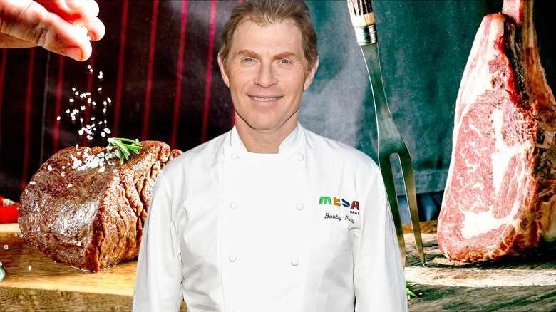 Bobby Flay and steaks
