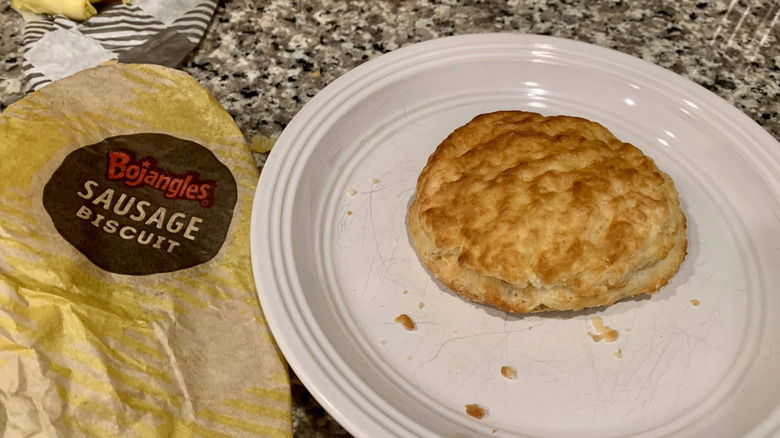 Bojangles Sausage Biscuit