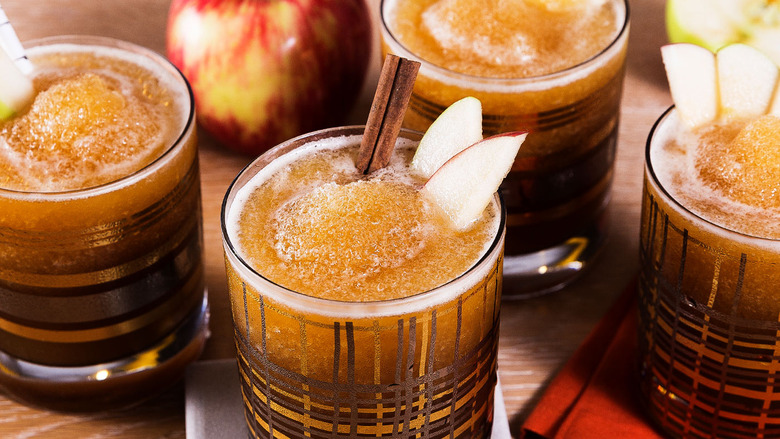 Boozy Cider Slushie