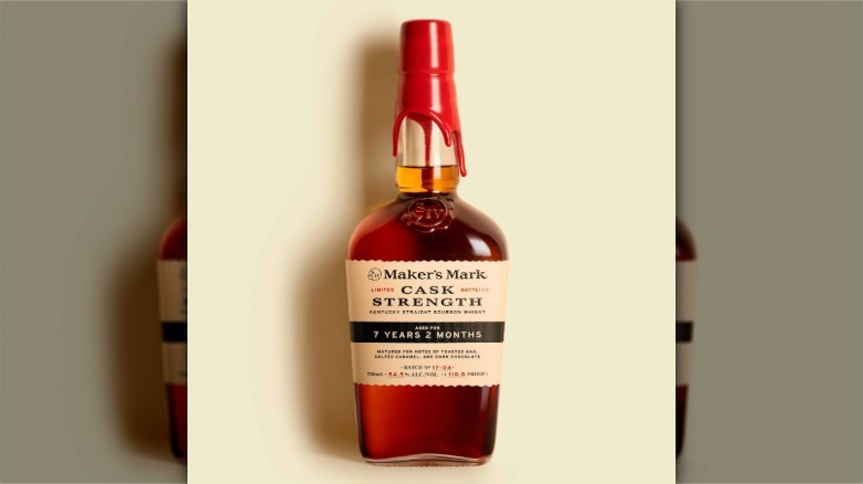 Stock image of Maker's Mark Bourbon Cask Strength
