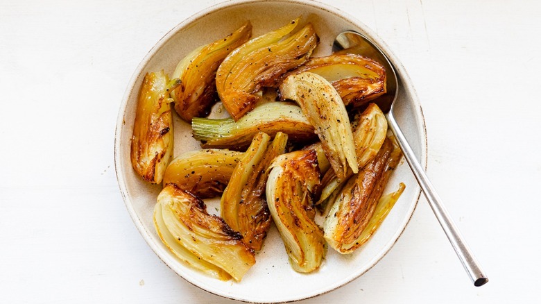 braised fennel dish