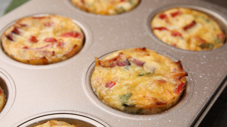 eggs in muffin tin