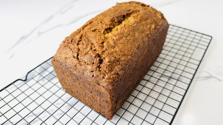 Baked carrot pound cake
