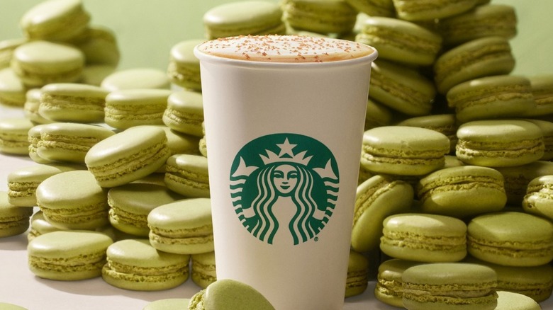 Starbucks pistachio latte