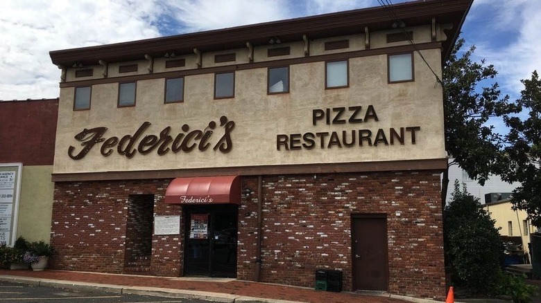 Front exterior of Federici's Family Restaurant during the day