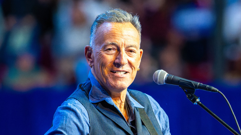 Bruce Springsteen on stage