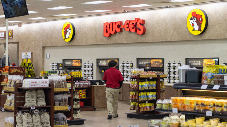 Inside of a Buc-ee's