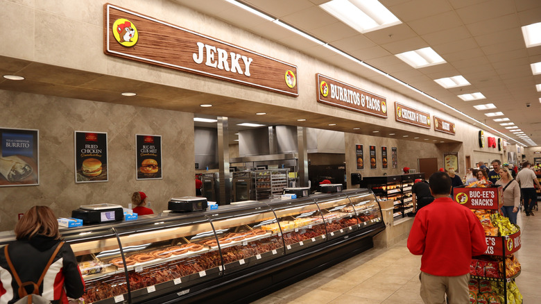 the deli at Buc-ee's convenience store and rest stop
