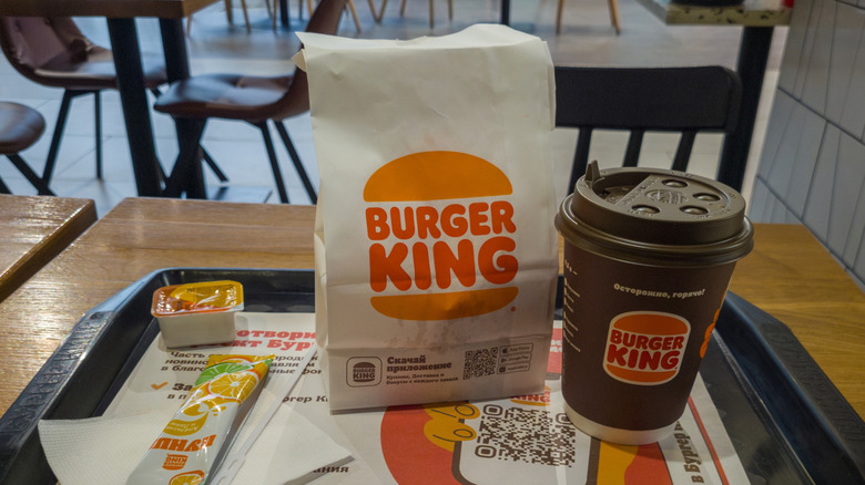 Burger King breakfast order