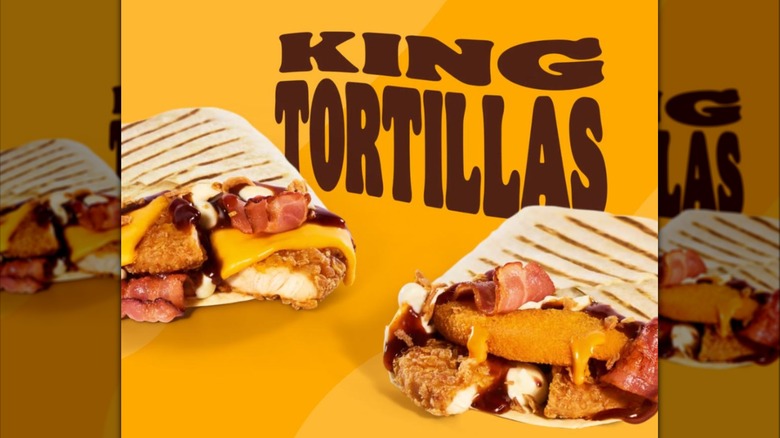 Burger King France's Tortilla Cheese & Bacon