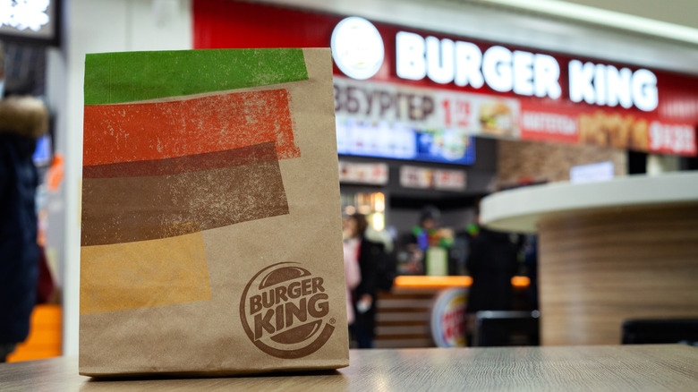 Burger King bag