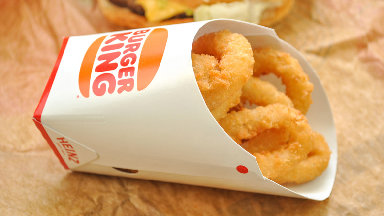 Burger King onion rings