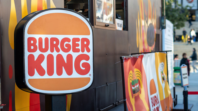 Burger King sign