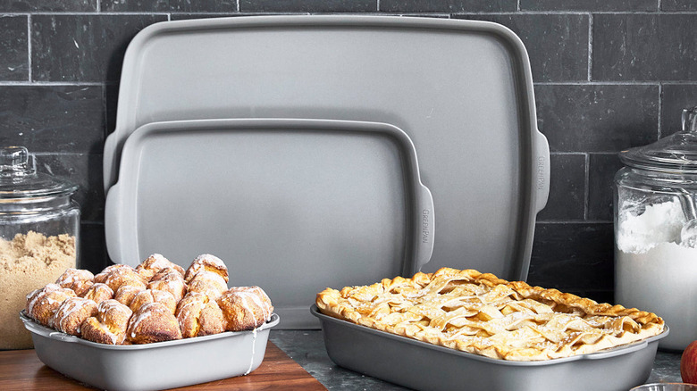 GreenPan Premiere Ovenware Healthy Nonstick 4-Piece Bakeware Set