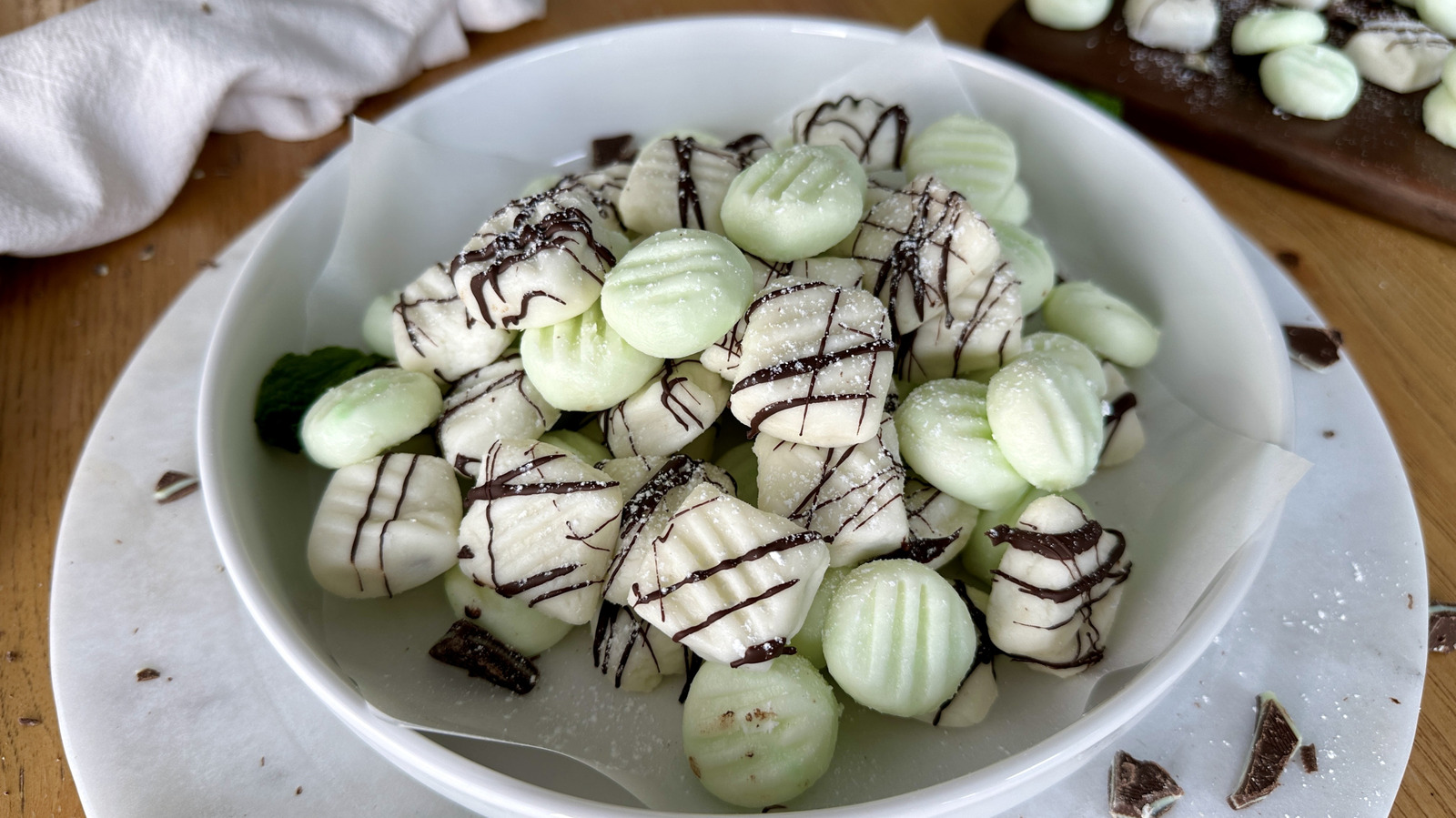 Butter, Cream Cheese, And Confectioner's Sugar All Mix Together For An Old-Fashioned Candy That Melts In Your Mouth