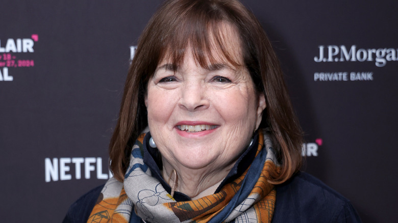 close up of Ina Garten smiling