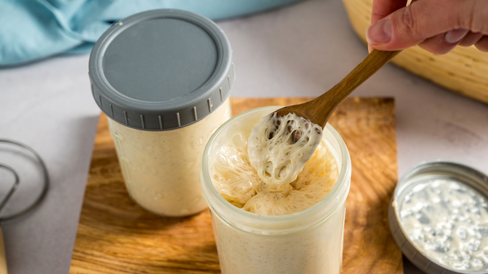 Buy Or Make Sourdough Starter? Here's What To Consider - Tasting Table