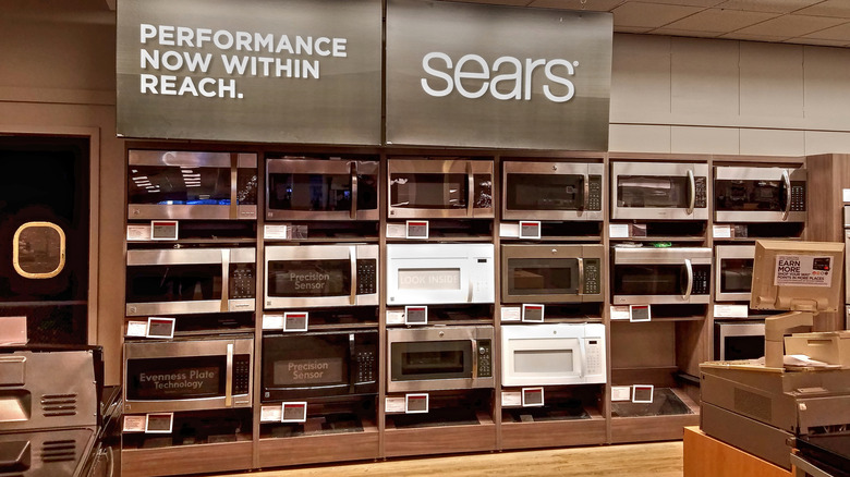 Sears microwaves