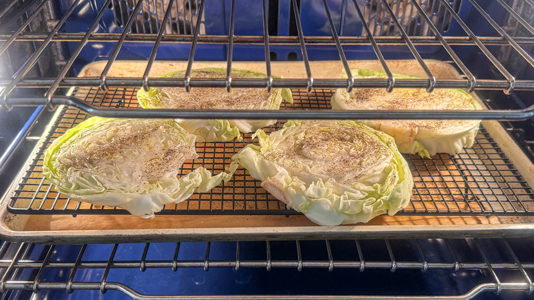 cabbage steaks in oven