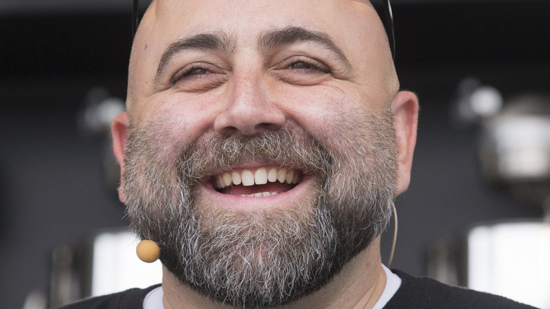 Duff Goldman smiling at event