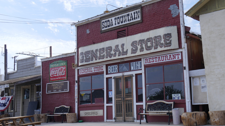 the exterior of the Randsburg General Store