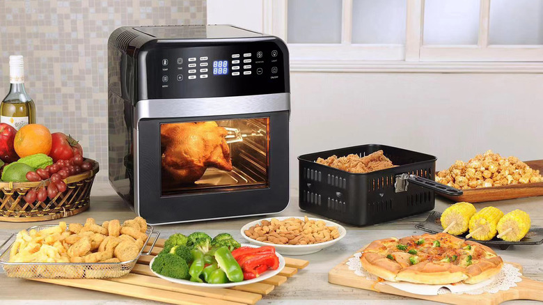 Square air fryer oven 