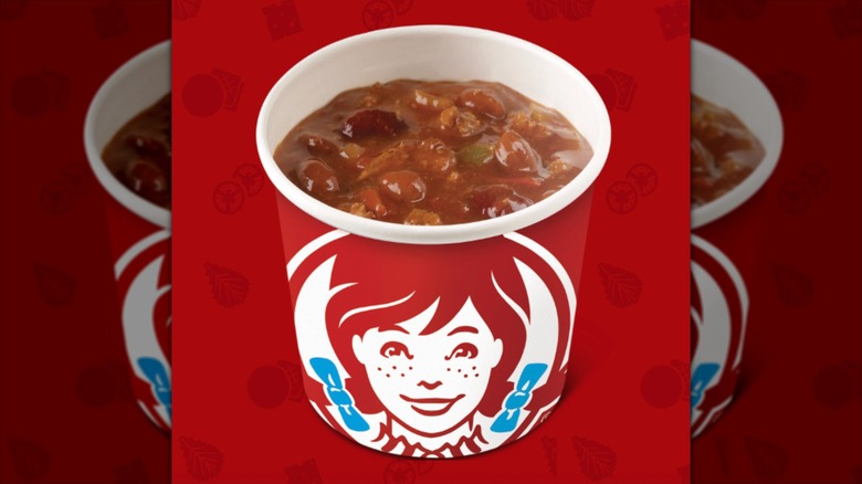 bowl of chili from Wendy's