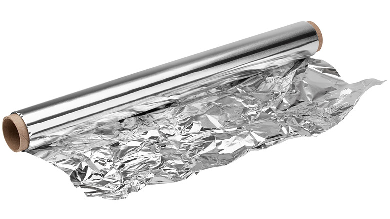 Roll of aluminum foil
