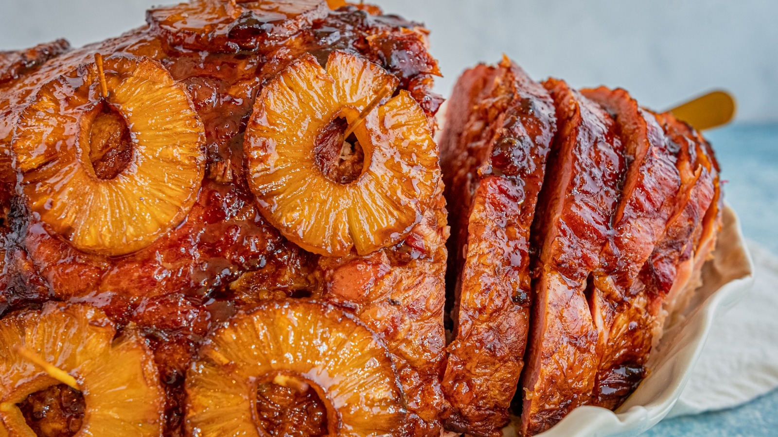 Canned Pineapple Is A Convenient Shortcut When Making A Sweet Ham Glaze
